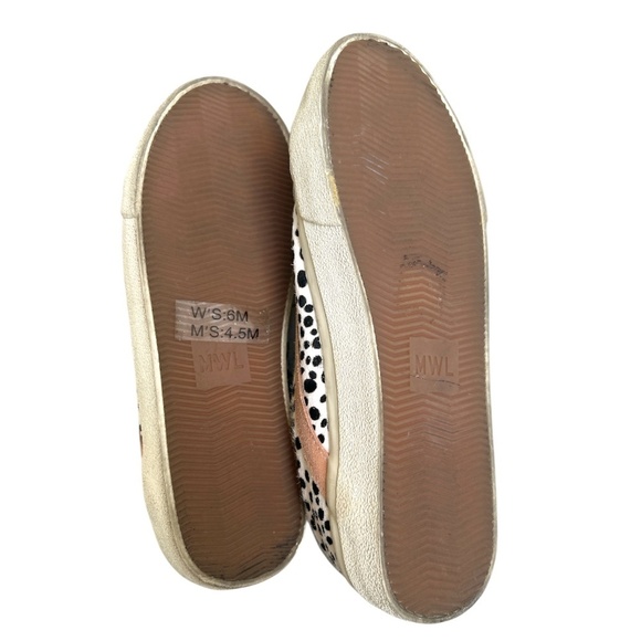 Madewell Sidewalk Cowhide Suede Low Top Sneakers Size 6 - Picture 6 of 6